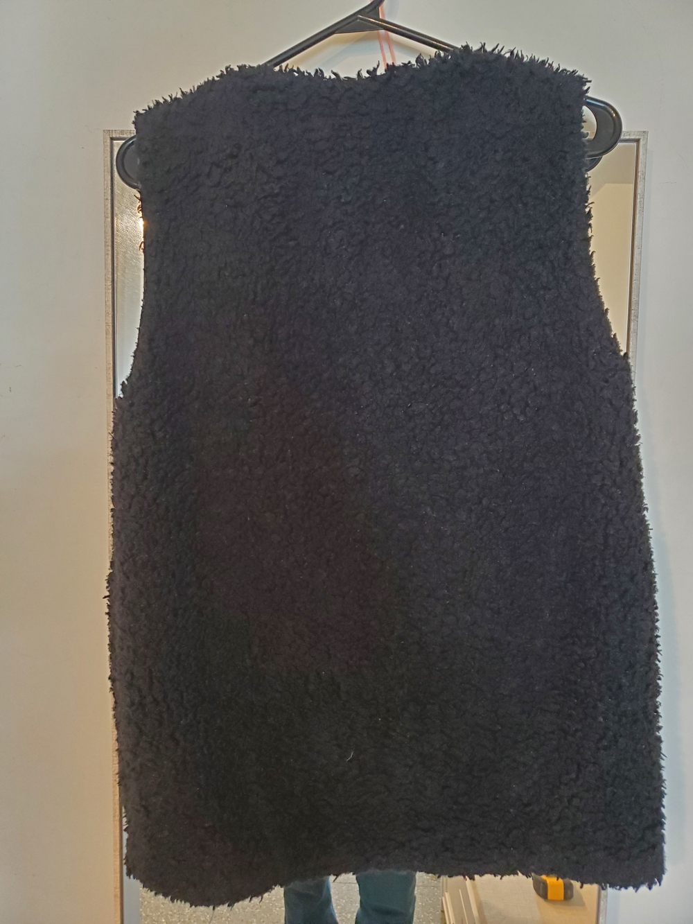 Wilfred Black Vest Fluffy Good Condition Comfy Size Small - Picture 4 of 7